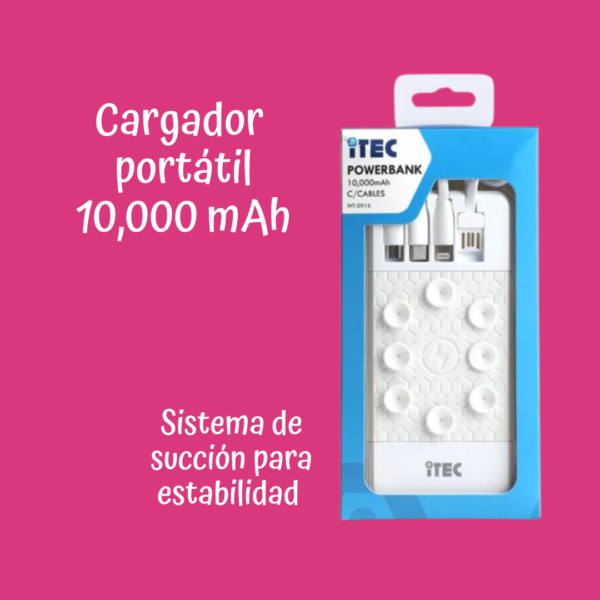 Power bank (cargador inalámbrico)