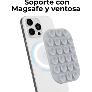 Soporte para celular con Magsafe y ventosa